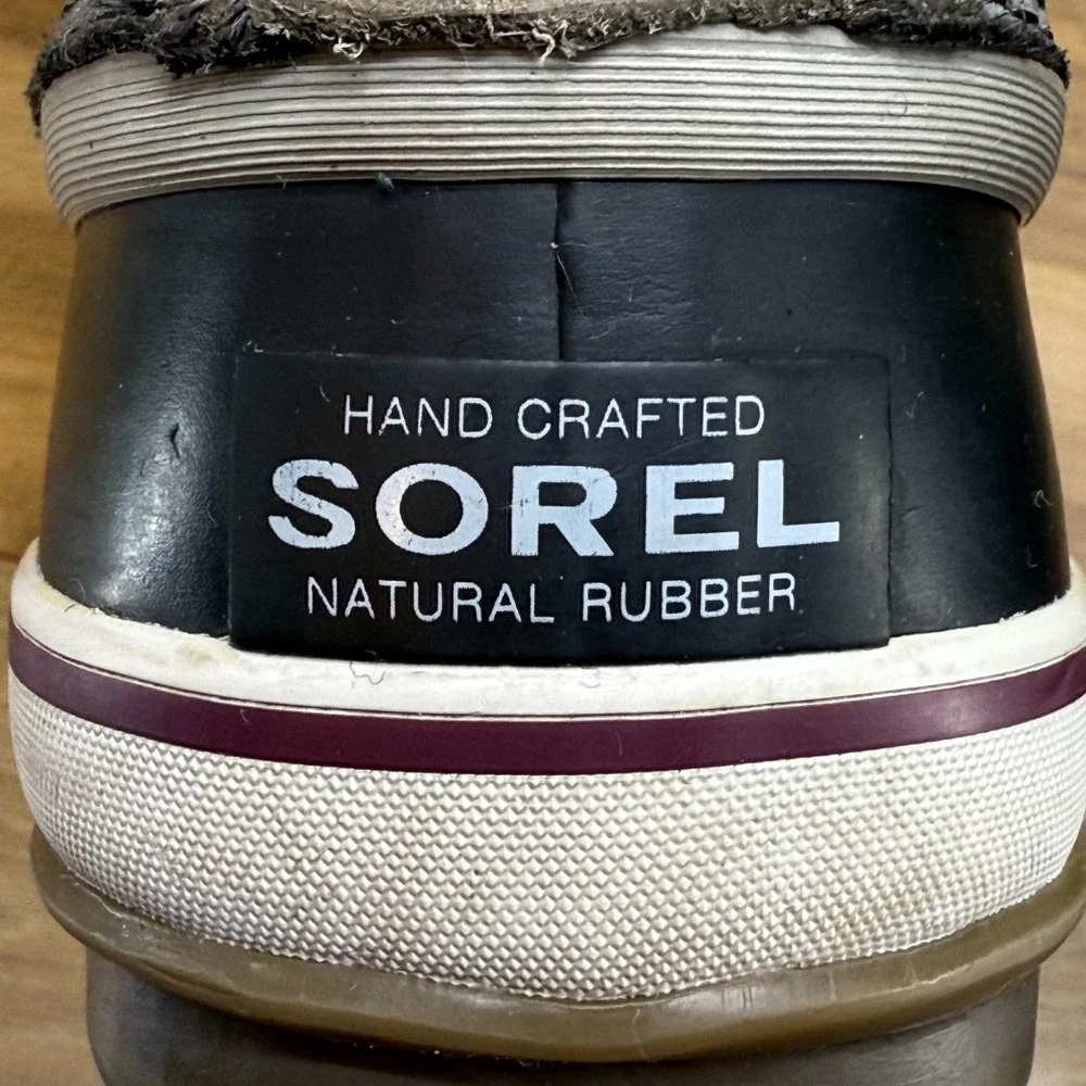 Sorel Joan Of‎ Arctic Boots FLAW 6 Gray Suede Snow Faux Fur Winter Waterproof